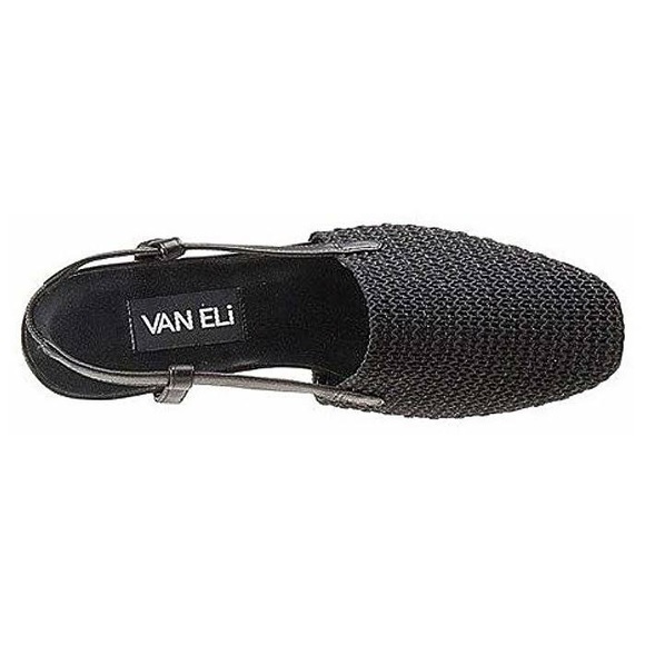 NWOT VANELi Janet Slingback Crochet Leather Flats - Picture 2 of 7
